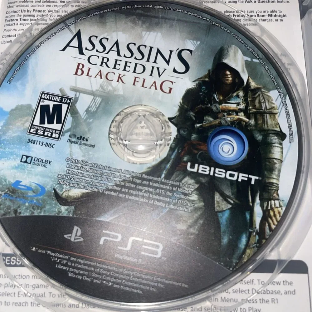 Assassin's Creed IV Black Flag Walmart Edition Sony PlayStation 3 2013